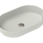 ADP TOPCMAL550MC MARILYN OVAL ABOVE COUNTER BASIN MATTE CONCRETE