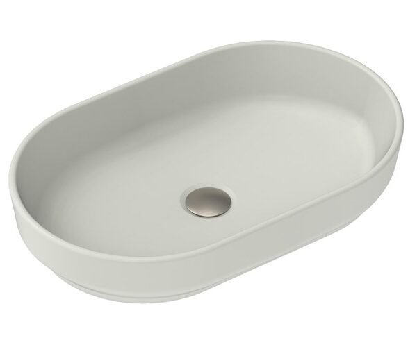 ADP TOPCMAL550MC MARILYN OVAL ABOVE COUNTER BASIN MATTE CONCRETE