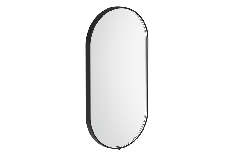 ADP SMSEP9045BK SERA PILL FRAMED LED MIRROR 450x900 MATTE BLACK