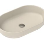 ADP TOPCMAL550MI MARILYN OVAL ABOVE COUNTER BASIN MATTE IVORY