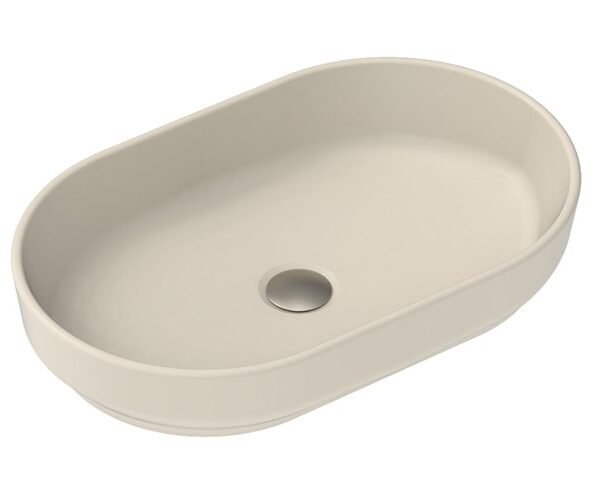 ADP TOPCMAL550MI MARILYN OVAL ABOVE COUNTER BASIN MATTE IVORY