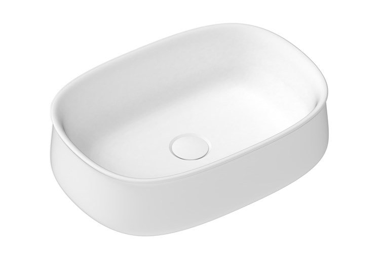 ADP TOPCHEW4632 HEWITT OVAL ABOVE COUNTER BASIN GLOSS/MATTE WHITE