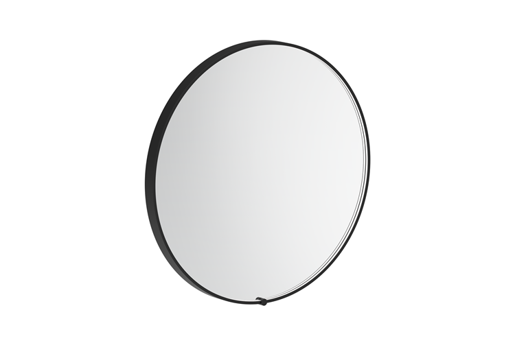 ADP SMSER7575BK SERA ROUND FRAMED LED MIRROR 750x750 MATTE BLACK
