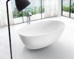 ABS RIVA FANTA OVAL FREESTANDING BATH 1700 GLOSS WHITE