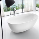 ABS RIVA FANTA OVAL FREESTANDING BATH 1700 GLOSS WHITE