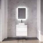ABS RIVA WH600-MW HAWAII SHAKER WALL HUNG VANITY 600MM MATTE WHITE