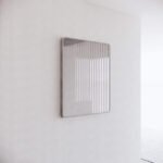 ABS RIVA ME-BN WALL MOUNTED FRAMED RECTANGLE MIRROR BRUSHED NICKEL