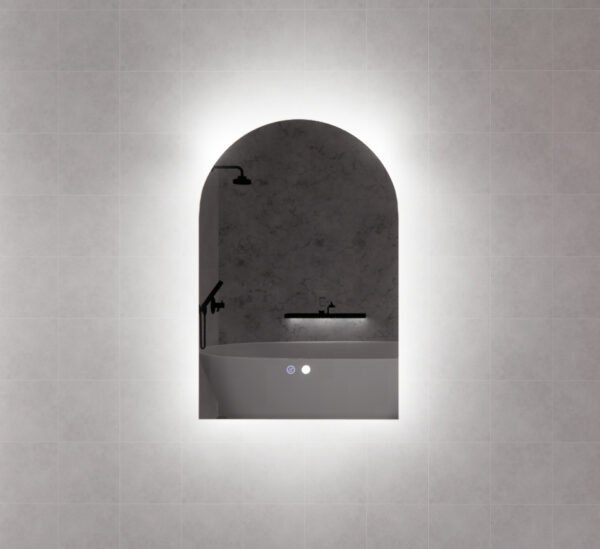 ABS RIVA MLED-AR1 BACKLIT FRAMLESS LED MIRROR ARCH