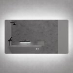 ABS RIVA MLED-S5 BACKLIT FRAMLESS LED MIRROR SQUARE & RECTANGLE