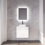 ABS RIVA WH600-MW MIAMI SHAKER WALL HUNG VANITY 600MM MATTE WHITE