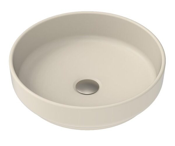 ADP TOPCMNR400MI ROUND ABOVE COUNTER BASIN MATTE IVORY