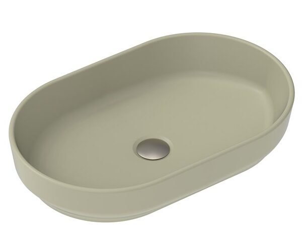 ADP TOPCMAL550MO MARILYN OVAL ABOVE COUNTER BASIN MATTE OLIVE