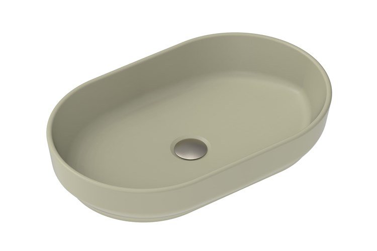 ADP TOPCMAL550MO MARILYN OVAL ABOVE COUNTER BASIN MATTE OLIVE