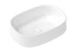 ADP TOPCHEW4632 HEWITT OVAL ABOVE COUNTER BASIN GLOSS/MATTE WHITE