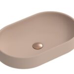 ADP TOPONOR550PL NORMA OVAL ABOVE COUNTER BASIN PLUM