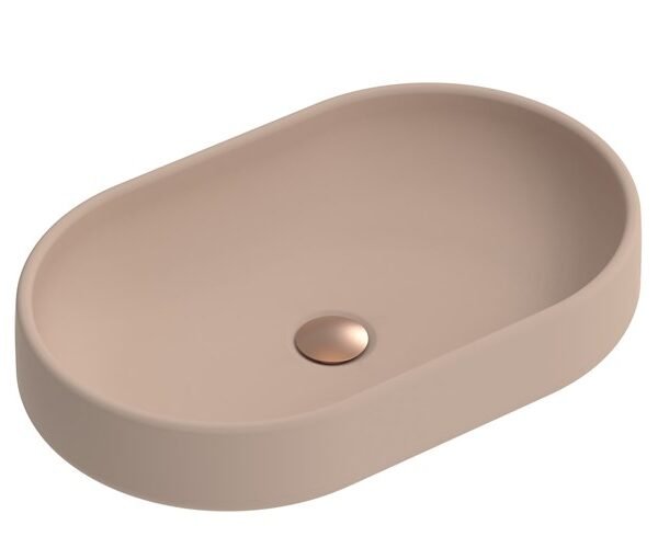 ADP TOPONOR550PL NORMA OVAL ABOVE COUNTER BASIN PLUM
