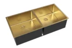 INSPIRE M-CBS-820-88 ARTE 88D DOUBLE BOWL STAINLESS STEEL SINK 880x450x220MM