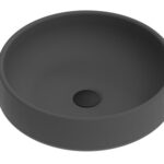 ADP TOPOJEA400CH JEAN ROUND ABOVE COUNTER BASIN CHARCOAL