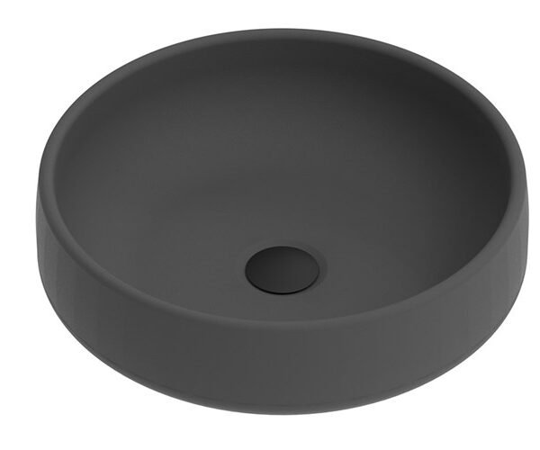 ADP TOPOJEA400CH JEAN ROUND ABOVE COUNTER BASIN CHARCOAL