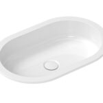 ADP TOPSMIL5435GW MILA OVAL INSET BASIN GLOSS WHITE