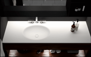 Integrated sink design